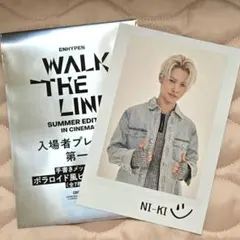 ENHYPEN WALK THE LINE cinema 入場者特典　ニキ
