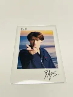 SnowMan アルバム RAYS 特典 チェキ風フォトカード 向井康二