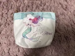 ディズニー アリエル ポーチ フリル付き