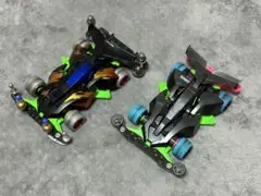 最終値下げ ミニ四駆 ソニックセイバー シャドウブレイカー風塗装 41作目 ソニックセイバー プレミアム アニメ風デザイン(自作あり