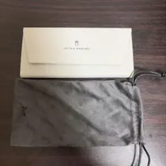 UNITED ARROWS メガネケース グレー