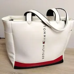 TOMMY HILFIGER トートバッグ ゴルフ ホワイトのサムネイル