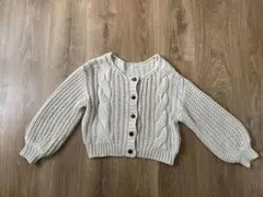 ケーブル編みカーディガン　ナイスクラップ