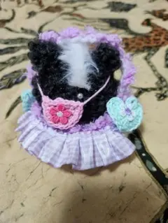 あみぐるみ 毛玉 犬