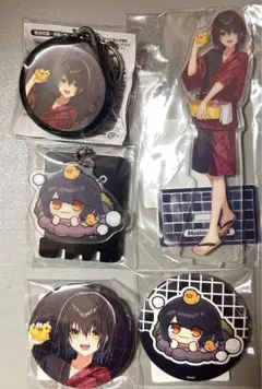 にじさんじ 温泉　スクラッチ　ましろ　アクスタ等　5点セット