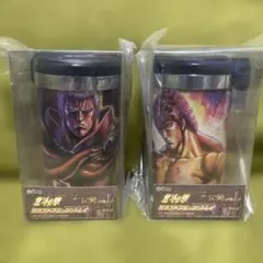 【新品未開封】北斗の拳のサウンドフラッシュトレイ 灰皿 ケンシロウとラオウセットのサムネイル
