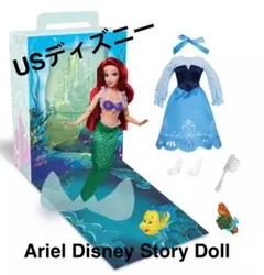 【新品未使用】US ディズニー・ストーリー・ドール　アリエル-リトルマーメイド-