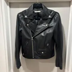 【美品】Droite Lautreamont♡ラムレザー ライダースジャケット