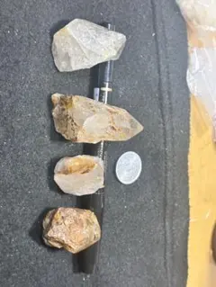 国産鉱物 まとめ売り(11)天然水晶 原石 鉱物標本　長野県川上村産