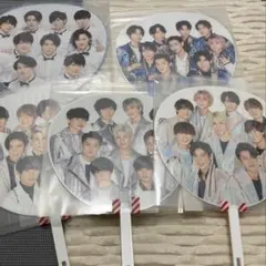 集合　全員　うちわ　カウコン　セット　Snow Man