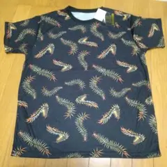 ムカデ柄 Tシャツ　L