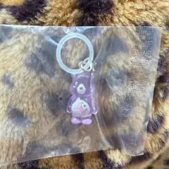 ケアベア めじるしアクセサリー 紫