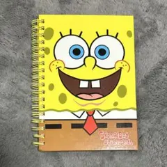 スポンジボブ　リングノート　平成レトロ