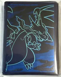 ひ*様 【新品匿名】海外限定 メガリザードンX デッキシールド スリーブ 65枚