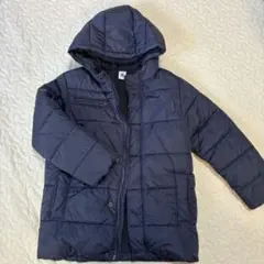 PETIT BATEAU ネイビー中綿コート 8ans/128cm