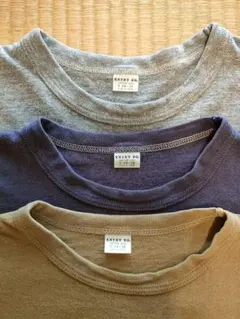 エントリーSG 長袖Tシャツ　綿100%　　三枚セット