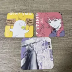 銀魂 イラスト コースター 3枚セット