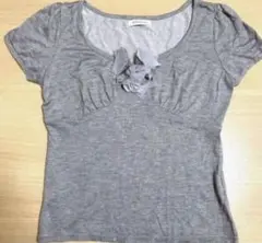 ディアプリンセス グレー 半袖 Tシャツ カットソー トップス