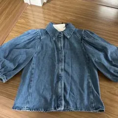 ZARA バルーン袖 デニムジャケット M 新品