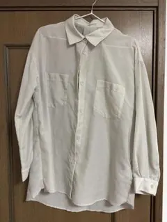 INGNI ライトグリーン長袖シアーシャツ