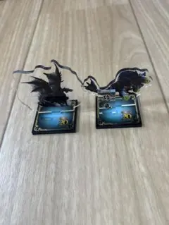 モンハン20周年大狩猟展　限定　ミニアクリルスタンド　煌黒龍　アルバトリオン　他