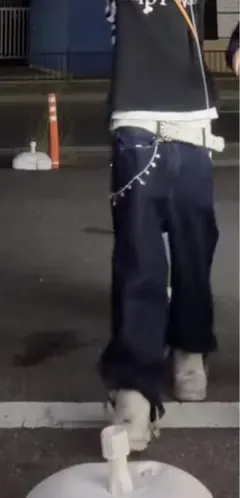 デニム ワイドパンツ インディゴ archive y2k 00s swagのサムネイル
