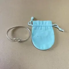 Tiffany & Co. フック＆アイ ダブルハート バングル 925/18K - メルカリ