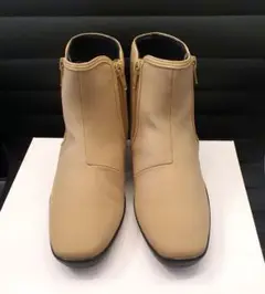 ✨AQUA SHUT ショートブーツ ベージュ 22.5㎝ 未使用✨