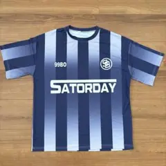 SATORDAY サッカーシャツ ネイビー 160サイズのサムネイル