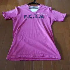 ミスチル桜井愛用　FranCisT_MOR.K.S. Vネック Tシャツ ピンクのサムネイル
