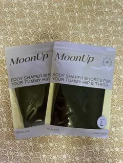 MoonUp ボディシェイパーショーツ【L】サイズ ブラック1枚