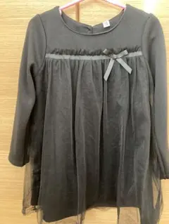 ブラック チュール ワンピース 110