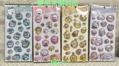 ちいかわ　ウォーターインシール　4種　ハチワレ　うさぎ　モモンガ　ちいかわらんど