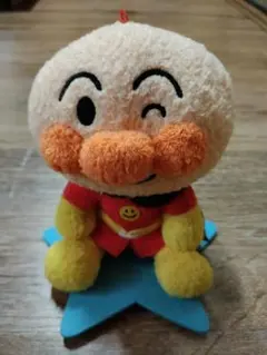 にっこり笑顔のアンパンマン☺︎1992/レトロ ぬいぐるみ - メルカリ