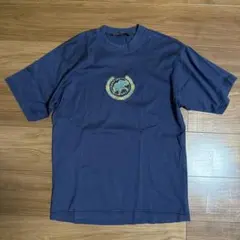 HUNTING WORLD Tシャツ ネイビー 刺繍ロゴのサムネイル