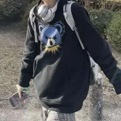 希少　ヒステリックグラマー　ベア　パーカー　両面プリント　XL オーバーサイズ