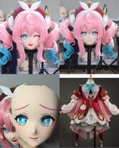 全頭面・衣装付】聖園ミカ 着ぐるみ マスク kigurumi - メルカリ
