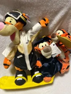 ティガー 大きめぬいぐるみ 3体まとめ売り