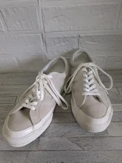 ★未使用級★IENA 　コンバース 別注 STAR&BARS 23 ベージュ