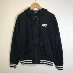 vintage NIKE フード付きジャケット ブラック 古着のサムネイル