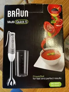 BRAUN MultiQuick 5 MQ 500GY ハンドブレンダーのサムネイル
