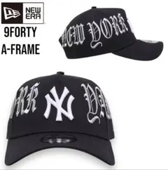 海外限定 NEW ERA ニューエラ キャップ NY ヤンキース ネイビー