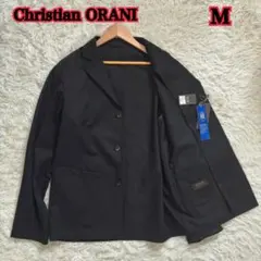 新品未使用ChristianORANIテーラードジャケットブラックMのサムネイル