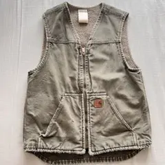sss様専用 carhartt カーハート ダックベストフェード V26 LOV - メルカリ