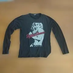 Hysteric Glamour ブラック ロングスリーブ Tシャツ