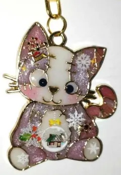 ツギハギにゃんこもX'mas❆キーホルダー
