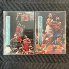 NBA マイケルジョーダン 1995SkyBox Michael Jordan 1995-96 Skybox Card - メルカリ