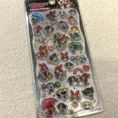 【正規品】パワーパフガールズ　プチドロップステッカー　パワパフ　シール