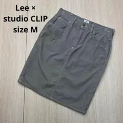 ● Lee × studio CLIP コーデュロイ　タイトスカート　M