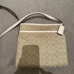 COACH ロゴ入りショルダーバッグ